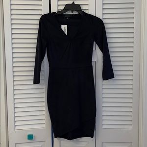 NWT black mini dress